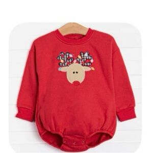 Reindeer Appliqué Bubble